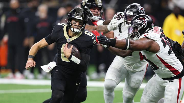 New Orleans Saints quarterback Tyler Shough 'has a great foundation' according to Coach Kellen Moore, and he is showing that off in the early part of OTAs this week. New Orleans Saints quarterback Tyler Shough 'has a great foundation' according to Coach Kellen Moore, and he is showing that off in the early part of OTAs this week.