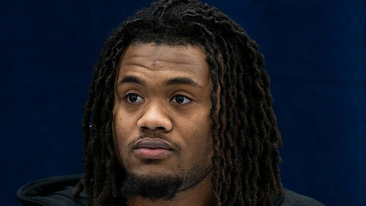 Dallas Cowboys running back Jaydon Blue Dallas Cowboys running back Jaydon Blue