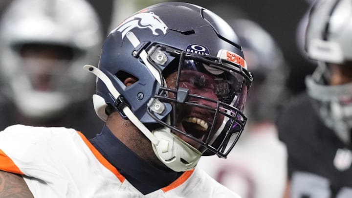 Denver Broncos DL John Franklin-Myers Denver Broncos DL John Franklin-Myers