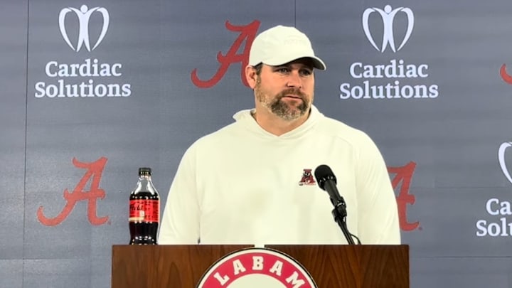 Alabama defensive coordinator Kane Wommack.