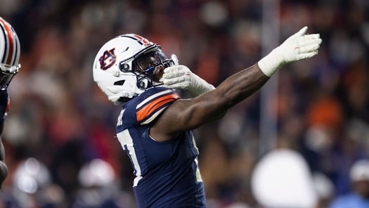 Auburn linebacker Xavier Atkins headlines the Tigers' returning defenders.