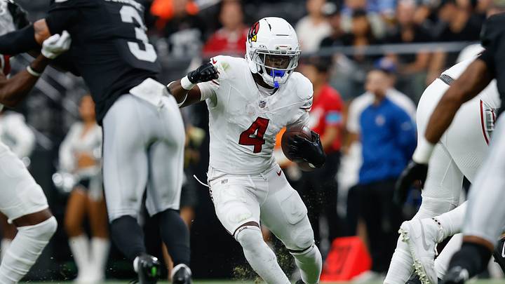 Jeremiyah Love showcased his explosiveness with 58 rushing yards and three receptions in his preseason debut for the Arizona Cardinals. Jeremiyah Love showcased his explosiveness with 58 rushing yards and three receptions in his preseason debut for the Arizona Cardinals.