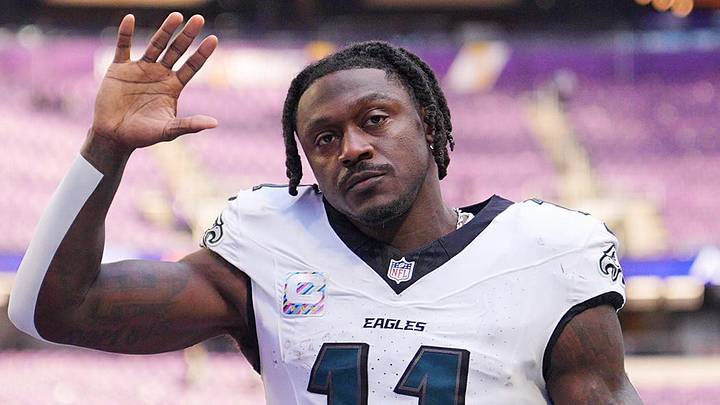 Philadelphia Eagles wide receiver A.J. Brown Philadelphia Eagles wide receiver A.J. Brown