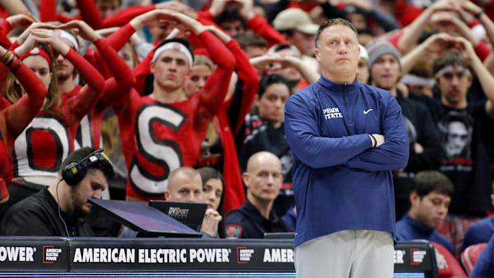 Penn State Nittany Lions head coach Mike Rhoades