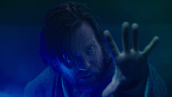 Obi-Wan Kenobi (Ewan McGregor) in Lucasfilm's OBI-WAN KENOBI, exclusively on Disney+. © 2022 Lucasfilm Ltd. & ™. All Rights Reserved.