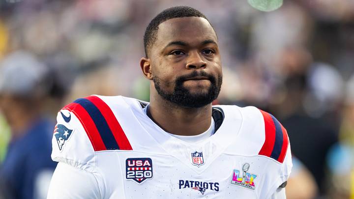 Feb 8, 2026; Santa Clara, CA, USA; New England Patriots wide receiver Kayshon Boutte (9) against the Seattle Seahawks during Super Bowl LX at Levi's Stadium. Mandatory Credit: Mark J. Rebilas-Imagn Images Feb 8, 2026; Santa Clara, CA, USA; New England Patriots wide receiver Kayshon Boutte (9) against the Seattle Seahawks during Super Bowl LX at Levi's Stadium. Mandatory Credit: Mark J. Rebilas-Imagn Images