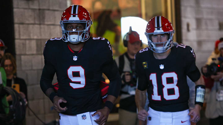 Kirk Cousins has been in Michael Penix's shadow since being benched by the Atlanta Falcons following a 1-4 stretch that saw him throw 9 INTs vs. 1 TD.