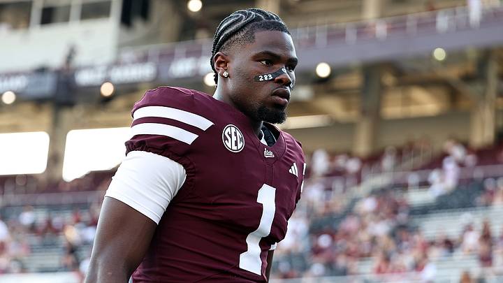 Mississippi State quarterback Kamario Taylor