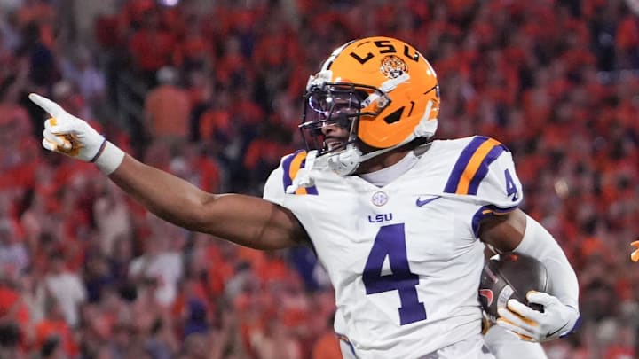 Louisiana State University cornerback Mansoor Delane