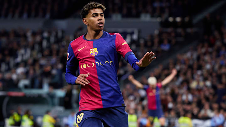 Lamine Yamal avait célébré façon CR7 avec l'iconique "Calma, Calma" lors du dernier Clasico au Bernabéu.