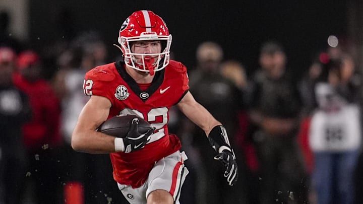 Georgia Bulldogs running back Cash Jones 