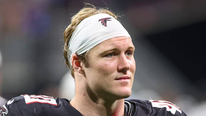 Atlanta Falcons linebacker JD Bertrand Atlanta Falcons linebacker JD Bertrand