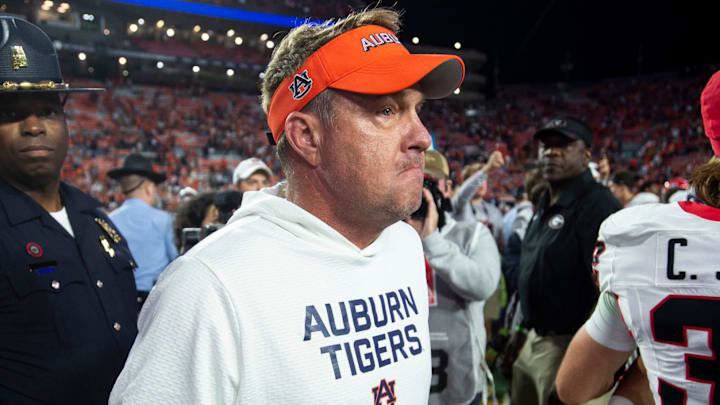 Auburn Tigers head coach Hugh Freeze is on the ropes while his Eli Drinkwitz is on the rise Auburn Tigers head coach Hugh Freeze is on the ropes while his Eli Drinkwitz is on the rise