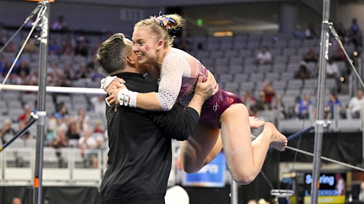 Oklahoma gymnast Lily Pederson