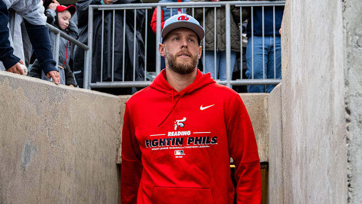 Phillies ace Zack Wheeler recently pitched for the Reading Fightin Phils during a rehab assignment.