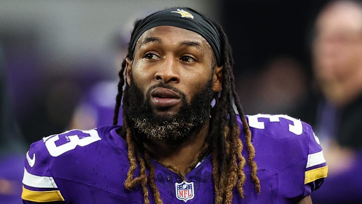 Minnesota Vikings running back Aaron Jones Minnesota Vikings running back Aaron Jones