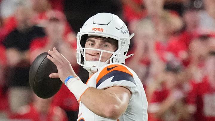 Denver Broncos quarterback Bo Nix Denver Broncos quarterback Bo Nix