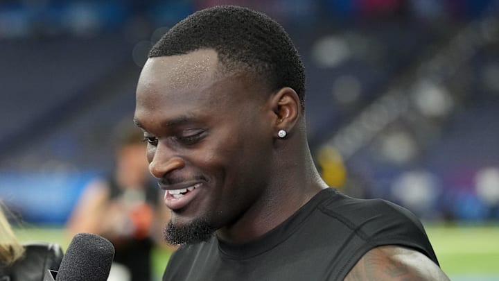 Notre Dame running back Jeremiyah Love (RB11. Mandatory Credit: Kirby Lee-Imagn Images