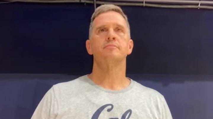 Cal head coach Mark Madsen Cal head coach Mark Madsen
