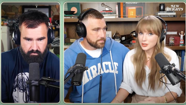 Swift admitted on 'New Heights' that she was not much of a football fan before dating Kelce.