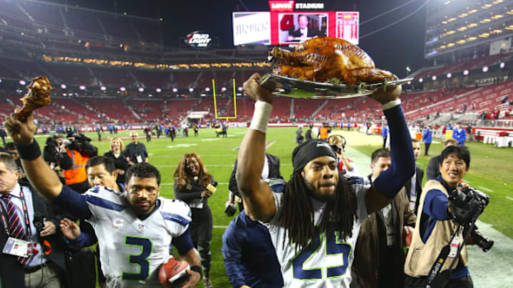 2014 Thanksgiving Day - Seattle Seahawks Beat San Francisco 49ers 19-3. 