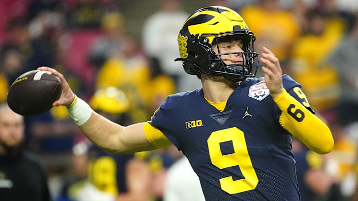 Michigan quarterback JJ McCarthy