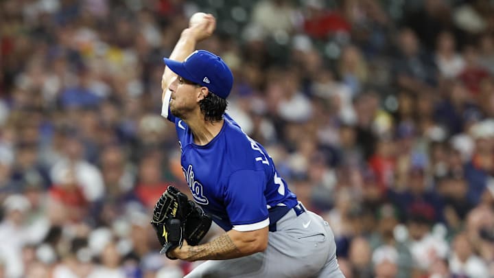 Italy starting pitcher Michael Lorenzen.