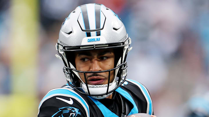 Carolina Panthers quarterback Bryce Young