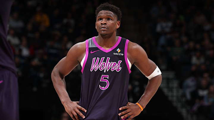 Anthony Edwards shared his support for Minnesota after the Wolves’ game against the Warriors