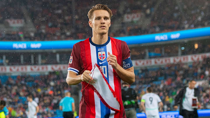 Martin Odegaard está no Arsenal desde agosto de 2021