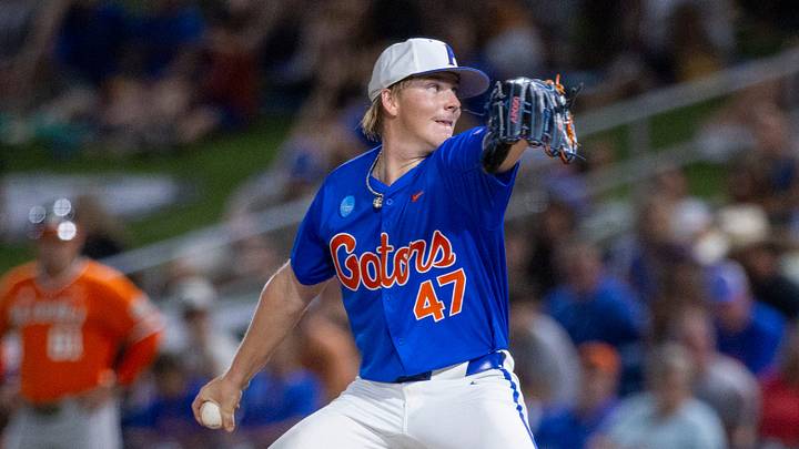 Florida's Aidan King and Brendan Lawson are two of the top prospects for the 2027 MLB Draft. Florida's Aidan King and Brendan Lawson are two of the top prospects for the 2027 MLB Draft.