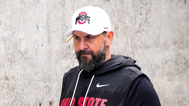 Ohio State Buckeyes defensive coordinator Matt Patricia takes the field before the NCAA game against Ball State at the Ohio Stadium on Sept. 5, 2026 in Columbus, Ohio. Ohio State Buckeyes defensive coordinator Matt Patricia takes the field before the NCAA game against Ball State at the Ohio Stadium on Sept. 5, 2026 in Columbus, Ohio.
