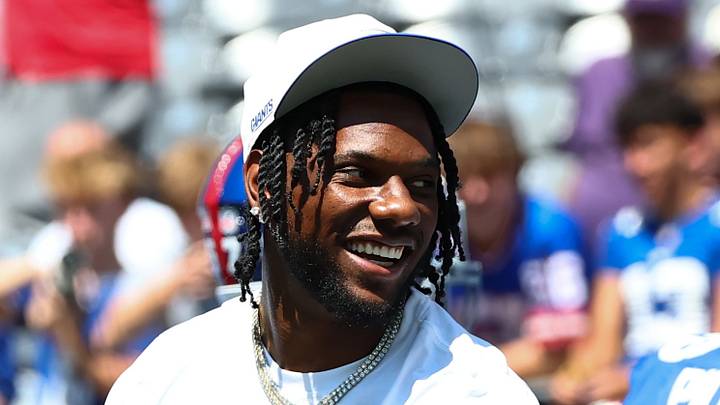 New York Giants wide receiver Malik Nabers New York Giants wide receiver Malik Nabers