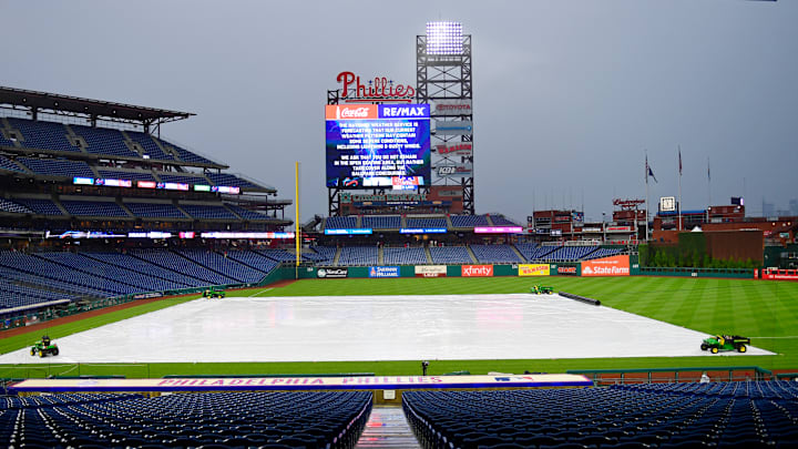 The Philadelphia Phillies vs. St. Louis Cardinals game has been postponed on Tuesday.