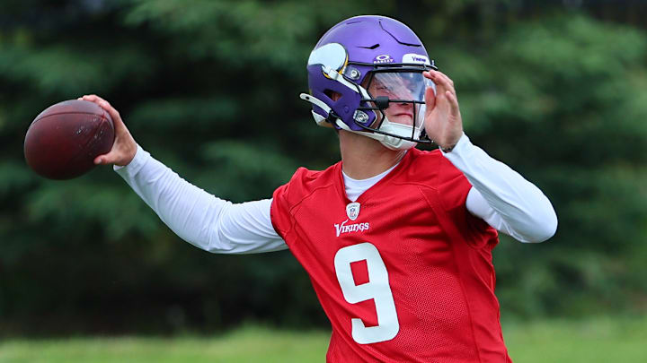 Minnesota Vikings QB J.J. McCarthy