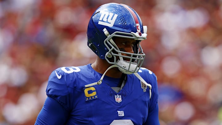 New York Giants quarterback Russell Wilson 