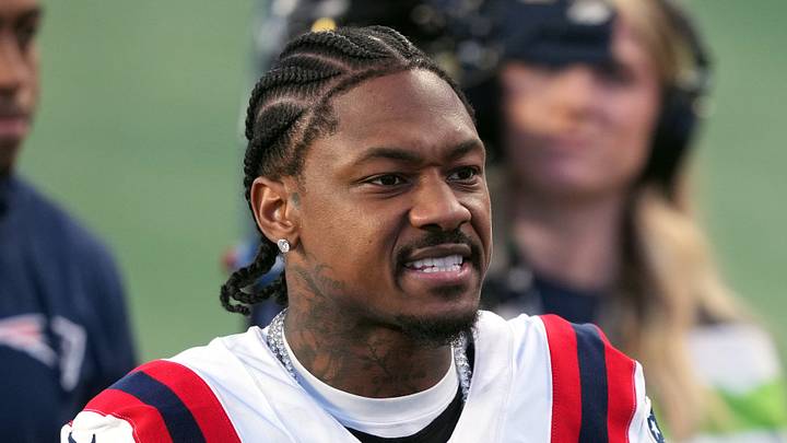 Former New England Patriots wide receiver Stefon Diggs (8).