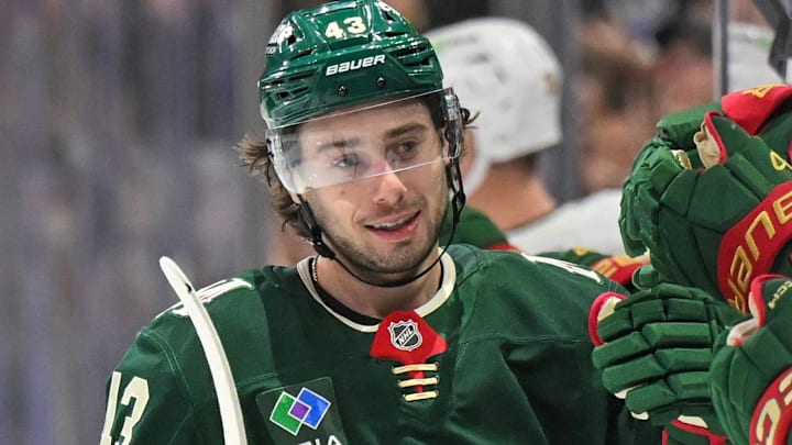 NHL analyst Paul Bissonnette perfectly explained why the Minnesota Wild trading for Quinn Hughes changes everything in the Western Conference. (Mandatory Credit: Nick Wosika-Imagn Images)