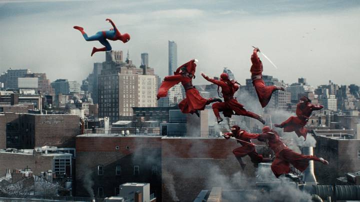 Spider-Man battles The Hand in Columbia Pictures SPIDER-MAN™: BRAND NEW DAY. Courtesy of Sony Pictures Spider-Man battles The Hand in Columbia Pictures SPIDER-MAN™: BRAND NEW DAY. Courtesy of Sony Pictures
