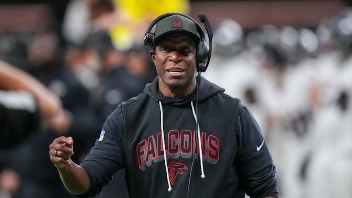 The Atlanta Falcons were blown out by the Seattle Seahawks and have lost seven of eight games. The Atlanta Falcons were blown out by the Seattle Seahawks and have lost seven of eight games.