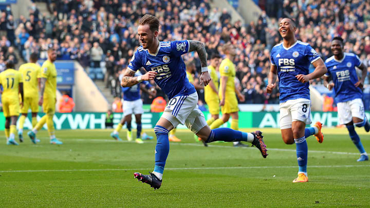 Maddison netted an excellent free kick