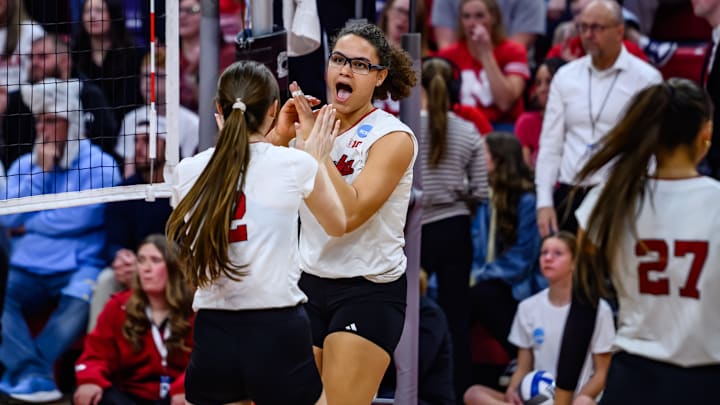 Rebekah Allick nabbed four blocks against Long Island, giving her 80 career postseason blocks. Rebekah Allick nabbed four blocks against Long Island, giving her 80 career postseason blocks.