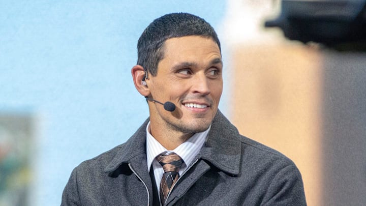 David Pollack: College GameDay on set in Tuscaloosa