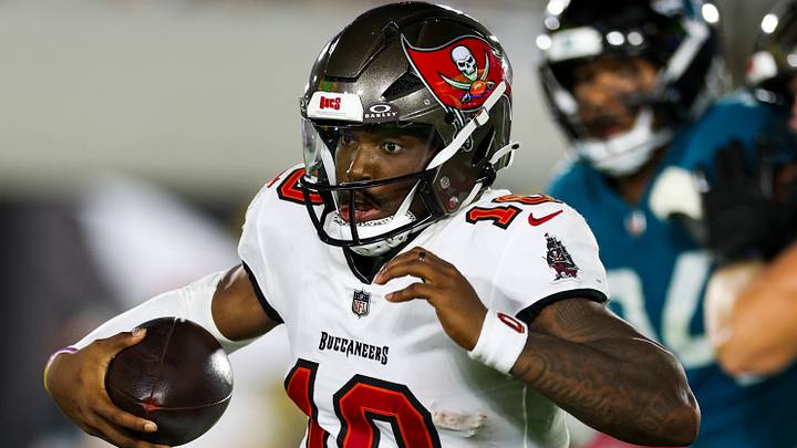 Tampa Bay Buccaneers quarterback Jalon Daniels Tampa Bay Buccaneers quarterback Jalon Daniels