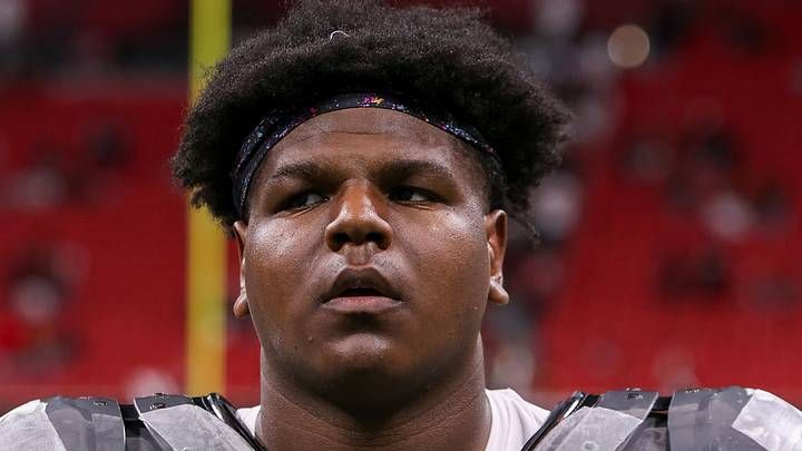 Washington Commanders offensive tackle Josh Conerly Jr. Washington Commanders offensive tackle Josh Conerly Jr.
