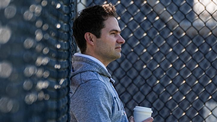 Detroit Tigers president of baseball operations Scott Harris