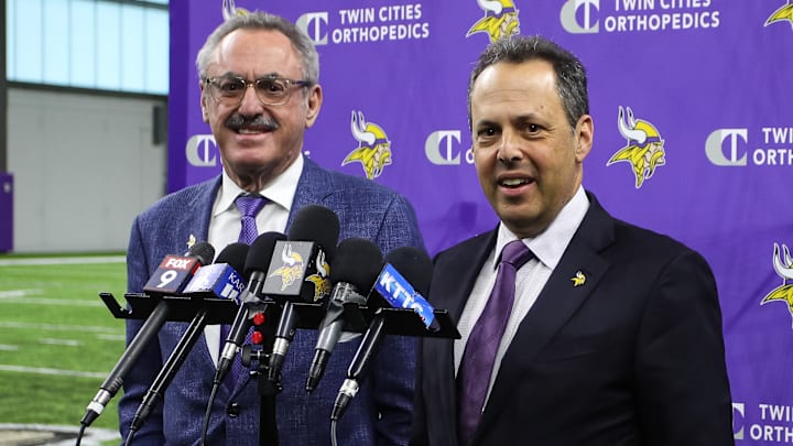 Minnesota Vikings owners Zygi and Mark Wilf