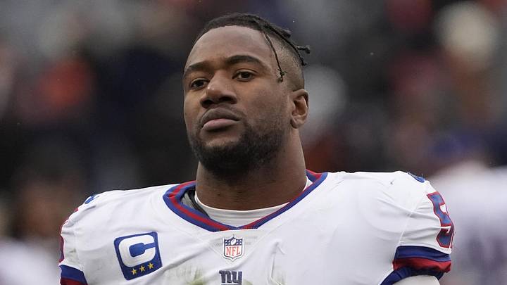 New York Giants linebacker Bobby Okereke 