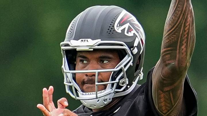 Atlanta Falcons quarterback Tua Tagovailoa Atlanta Falcons quarterback Tua Tagovailoa