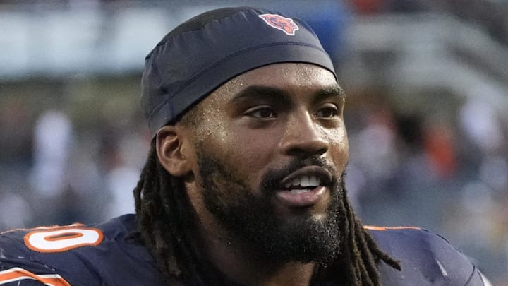 Chicago Bears offensive tackle Braxton Jones